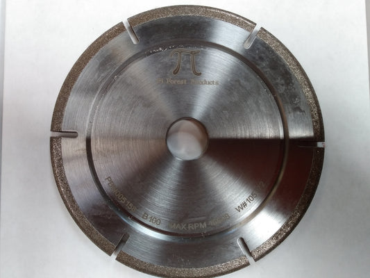 CBN grinding wheel for 3/4 inch pitch Pi Harvester Chain - 100 grit