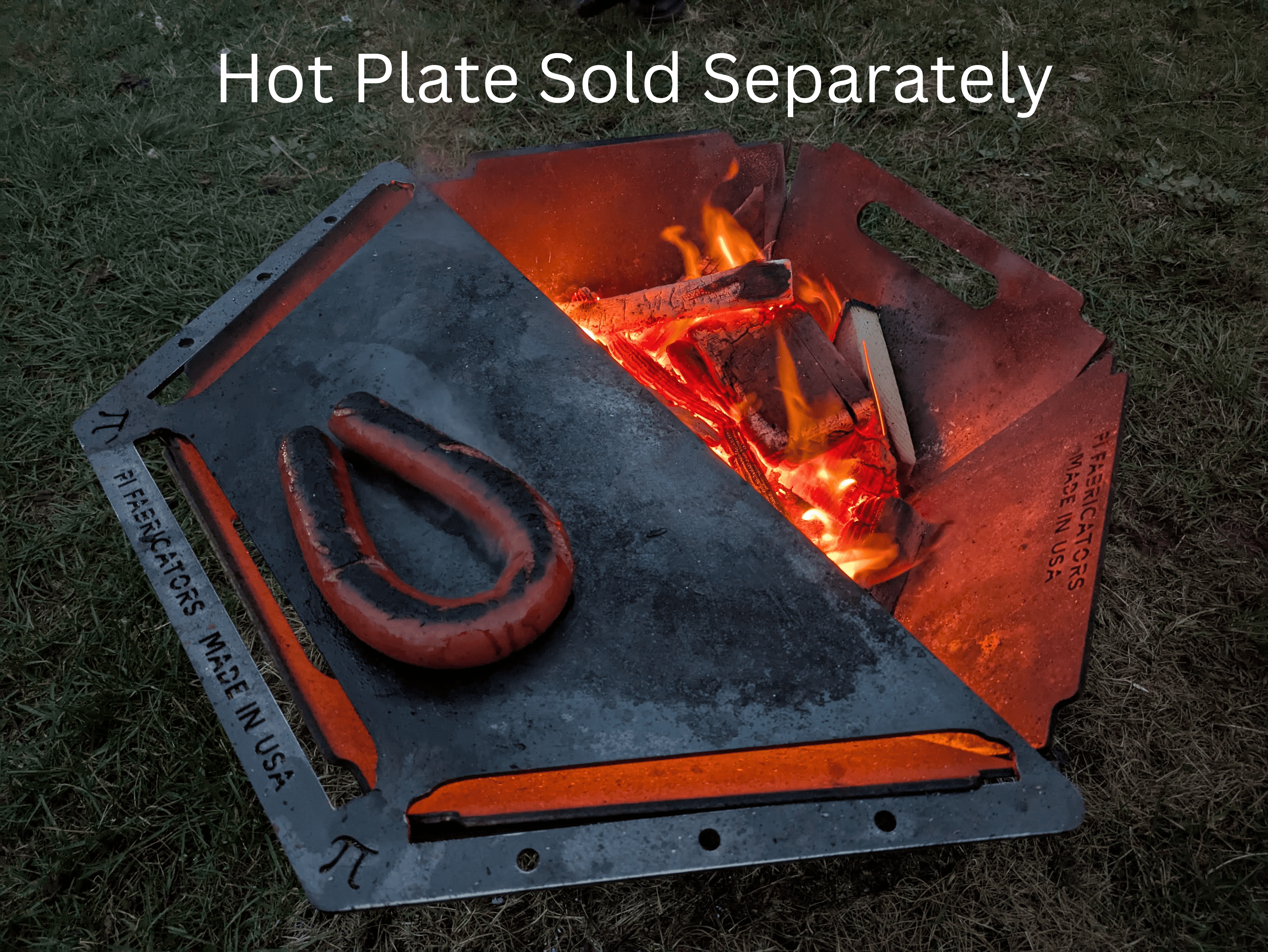 Collapsible fire pit